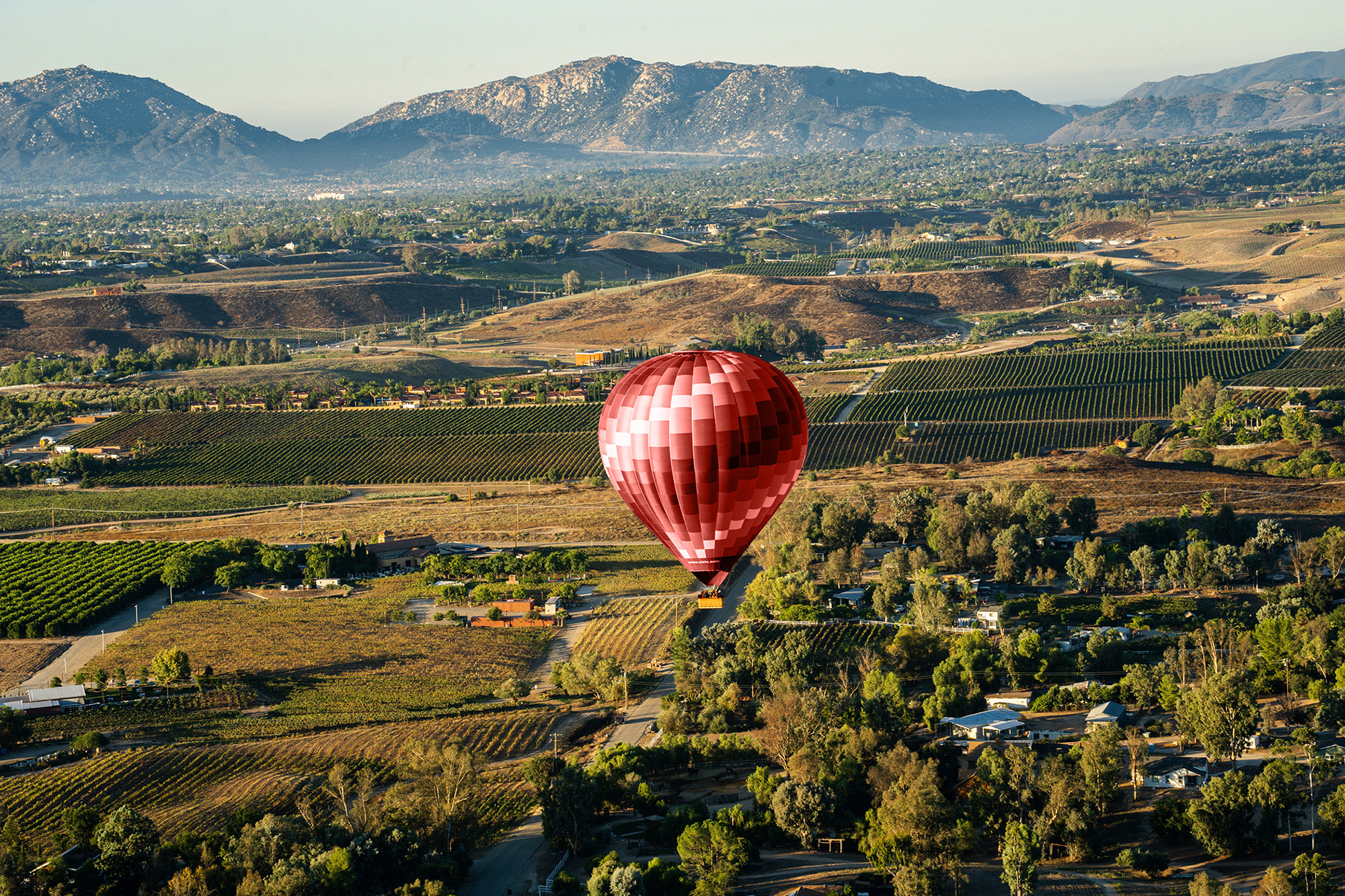 Temecula Valley hot air balloon